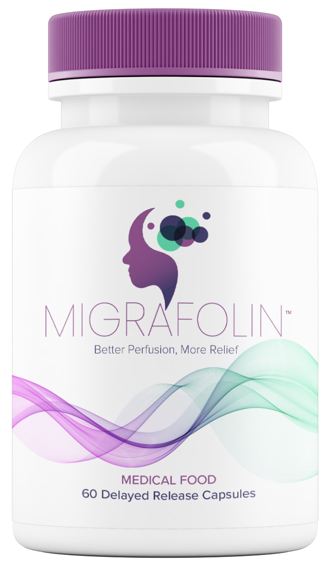 Migrafolin™ - Better Perfusion, More Relief. Medical Food. 60 Delayed release Capsules